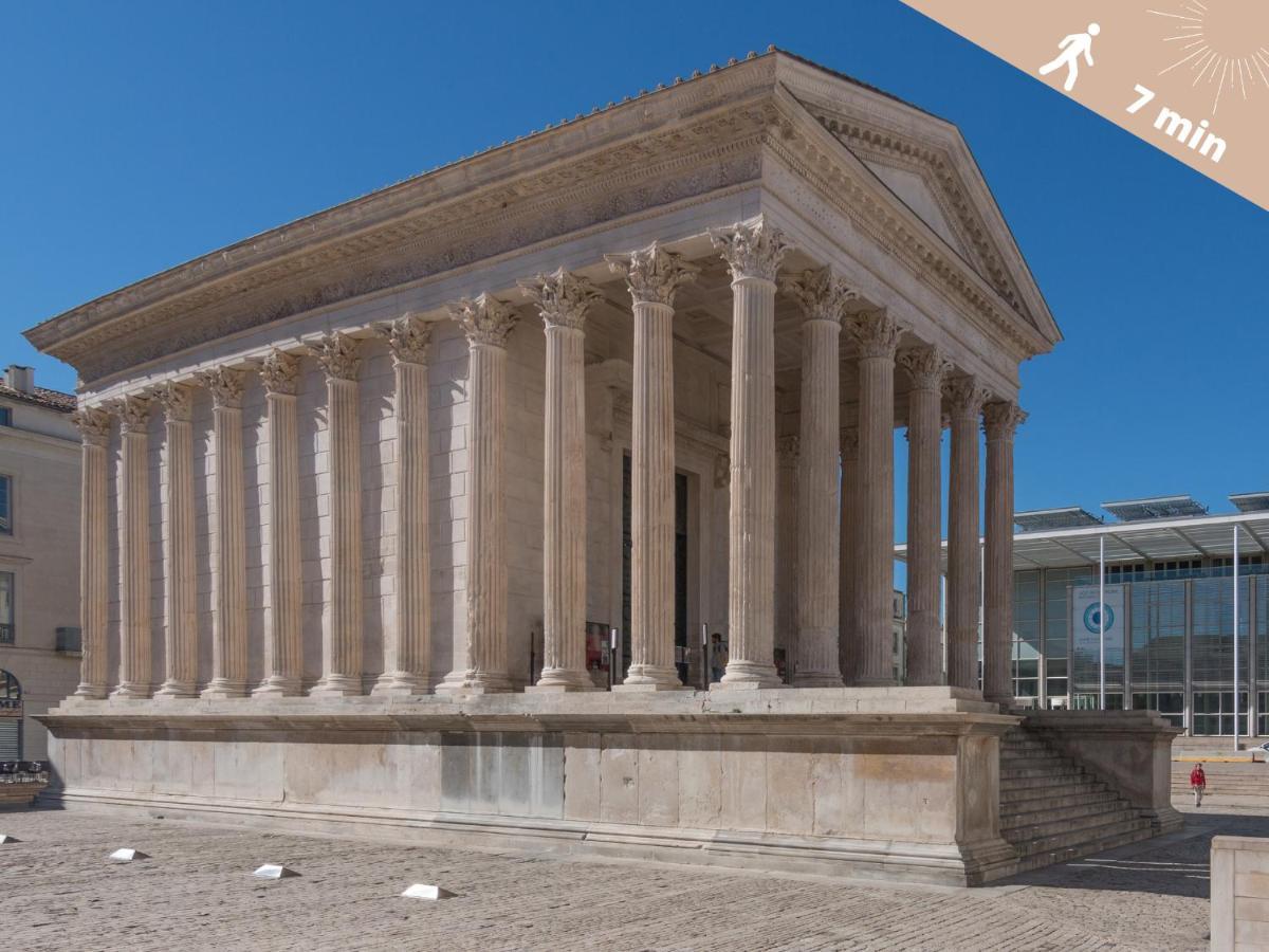 Le Duplex Studio Centre De Nimes Avec Clim Kültér fotó
